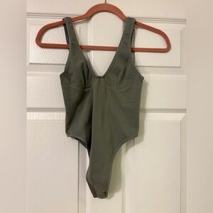 Sage Green Los Angeles Apparel Body Suit